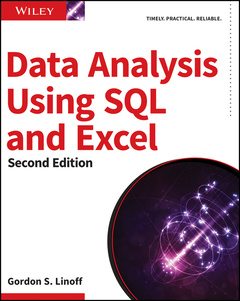 Cover of the book Data Analysis Using SQL and Excel