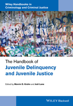 Couverture de l’ouvrage The Handbook of Juvenile Delinquency and Juvenile Justice