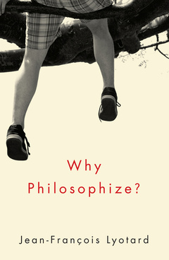 Cover of the book Why Philosophize?