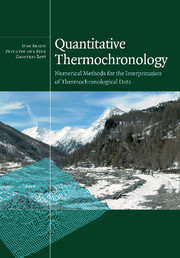 Couverture de l’ouvrage Quantitative Thermochronology
