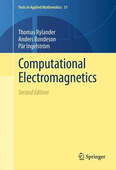 Cover of the book Computational Electromagnetics
