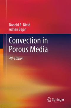 Couverture de l’ouvrage Convection in Porous Media