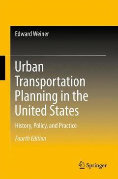 Cover of the book Urban Transportation Planning in the United States
