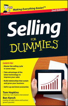 Couverture de l’ouvrage Selling For Dummies