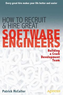 Couverture de l’ouvrage How to Recruit and Hire Great Software Engineers