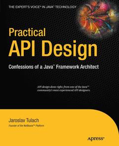 Couverture de l’ouvrage Practical API Design