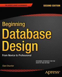 Cover of the book Beginning Database Design