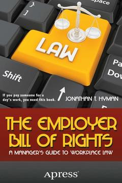 Couverture de l’ouvrage The Employer Bill of Rights