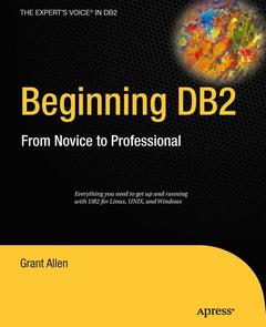 Cover of the book Beginning DB2
