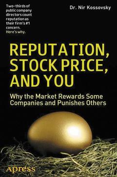 Couverture de l’ouvrage Reputation, Stock Price, and You