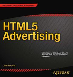 Couverture de l’ouvrage HTML5 Advertising
