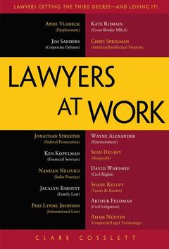 Couverture de l’ouvrage Lawyers at Work