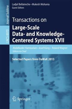 Cover of the book Transactions on Large-Scale Data- and Knowledge-Centered Systems XVII