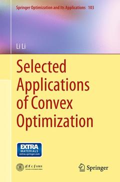 Cover of the book Selected Applications of Convex Optimization