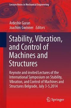 Couverture de l’ouvrage Stability, Vibration, and Control of Machines and Structures