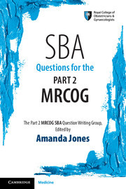 Couverture de l’ouvrage SBA Questions for the Part 2 MRCOG