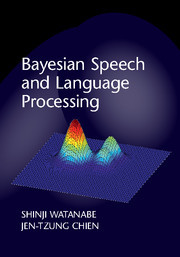 Cover of the book Bayesian Speech and Language Processing