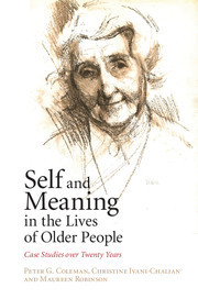 Cover of the book Self and Meaning in the Lives of Older People
