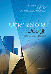 Cover of the book Organizational Design