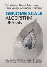 Couverture de l’ouvrage Genome-Scale Algorithm Design