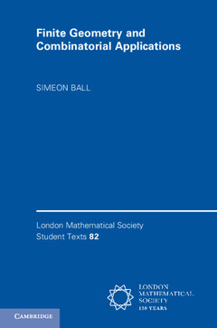 Couverture de l’ouvrage Finite Geometry and Combinatorial Applications
