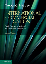 Cover of the book International Commercial Litigation