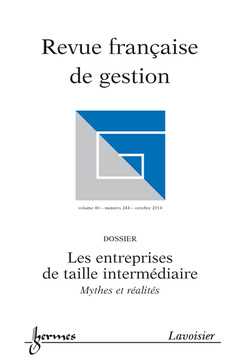 Cover of the book Revue française de gestion Volume 40 N° 244/Octobre 2014