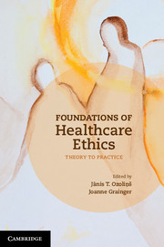 Couverture de l’ouvrage Foundations of Healthcare Ethics