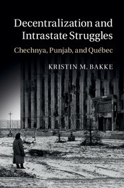 Couverture de l’ouvrage Decentralization and Intrastate Struggles