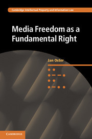 Couverture de l’ouvrage Media Freedom as a Fundamental Right