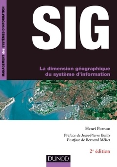 Couverture de l’ouvrage SIG - La dimension géographique du système d'information - 2e éd.