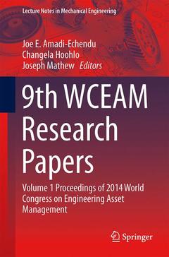 Cover of the book 9th WCEAM Research Papers