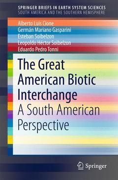 Cover of the book The Great American Biotic Interchange