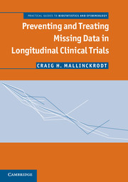Cover of the book Preventing and Treating Missing Data in Longitudinal Clinical Trials