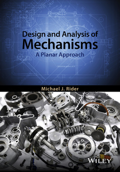 Couverture de l’ouvrage Design and Analysis of Mechanisms