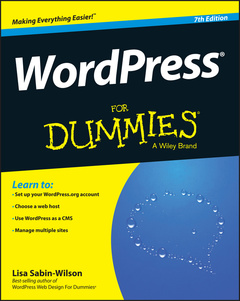 Couverture de l’ouvrage WordPress For Dummies, 7th Edition