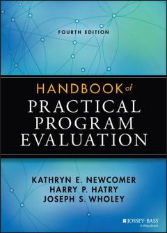 Couverture de l’ouvrage Handbook of Practical Program Evaluation