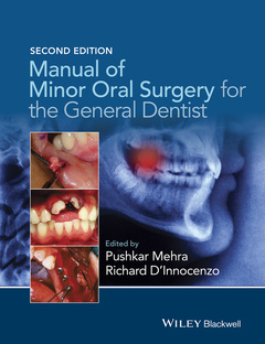 Couverture de l’ouvrage Manual of Minor Oral Surgery for the General Dentist