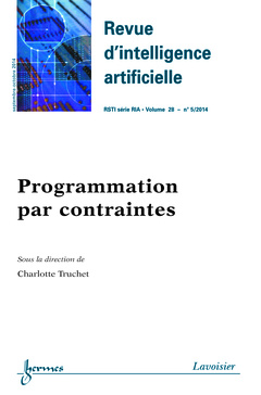 Cover of the book Revue d'intelligence artificielle RSTI série RIA Volume 28 N° 5/Septembre-Octobre 2014