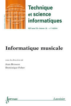 Cover of the book Technique et science informatiques RSTI série TSI Volume 33 N° 7-8/Septembre-Octobre 2014