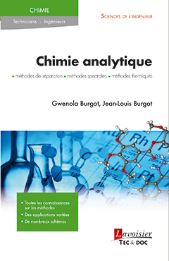 Cover of the book Chimie analytique
