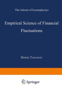 Couverture de l’ouvrage Empirical Science of Financial Fluctuations