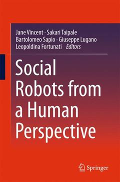 Couverture de l’ouvrage Social Robots from a Human Perspective