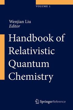 Couverture de l’ouvrage Handbook of Relativistic Quantum Chemistry