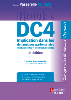 Cover of the book DC4 Implication dans les dynamiques partenariales institutionnelles et interinstitutionnelles (2° éd.)