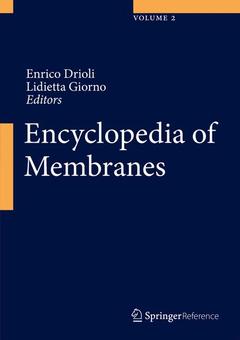 Couverture de l’ouvrage Encyclopedia of Membranes
