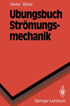 Couverture de l’ouvrage Übungsbuch Strömungsmechanik