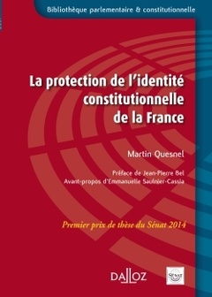 Couverture de l’ouvrage La protection de l'identité constitutionnelle de la France