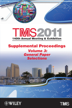 Couverture de l’ouvrage TMS 2011 140th Annual Meeting and Exhibition