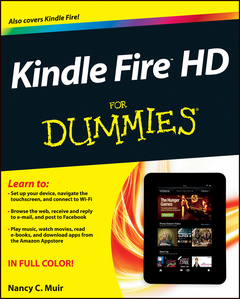 Cover of the book Kindle Fire HD For Dummies